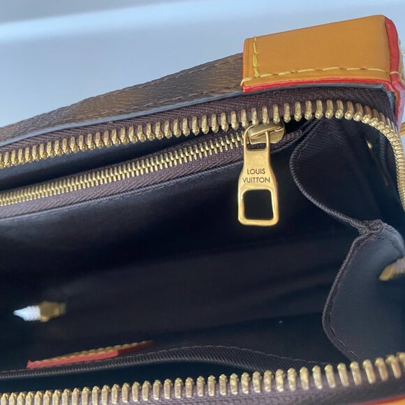 Louis Vuitton Brown Monogram Blurry Coated Canvas Soft Trunk Messenger Bag - Picture 11 of 15